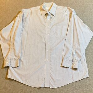 Brooks Brothers Light Blue Checkered Dress Shirt